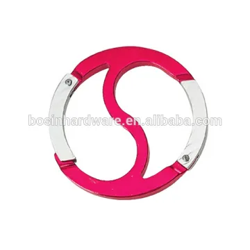 Fashion High Quality Metal Round Carabiner Keyring