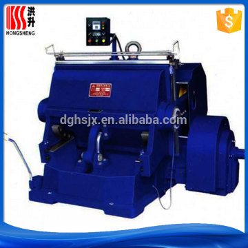 paper creasing and die cutting machine