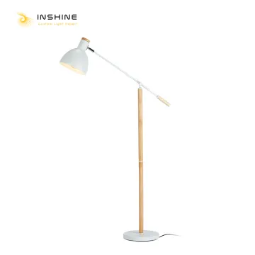 Wooden Tall Floor Lamps
