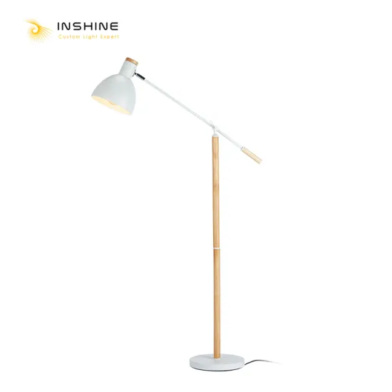 Wooden Tall Floor Lamps