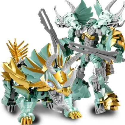 Wholesale 2024 Alloy Robots: Educational Toy for Children, Deformed & Transforming Metal Figures