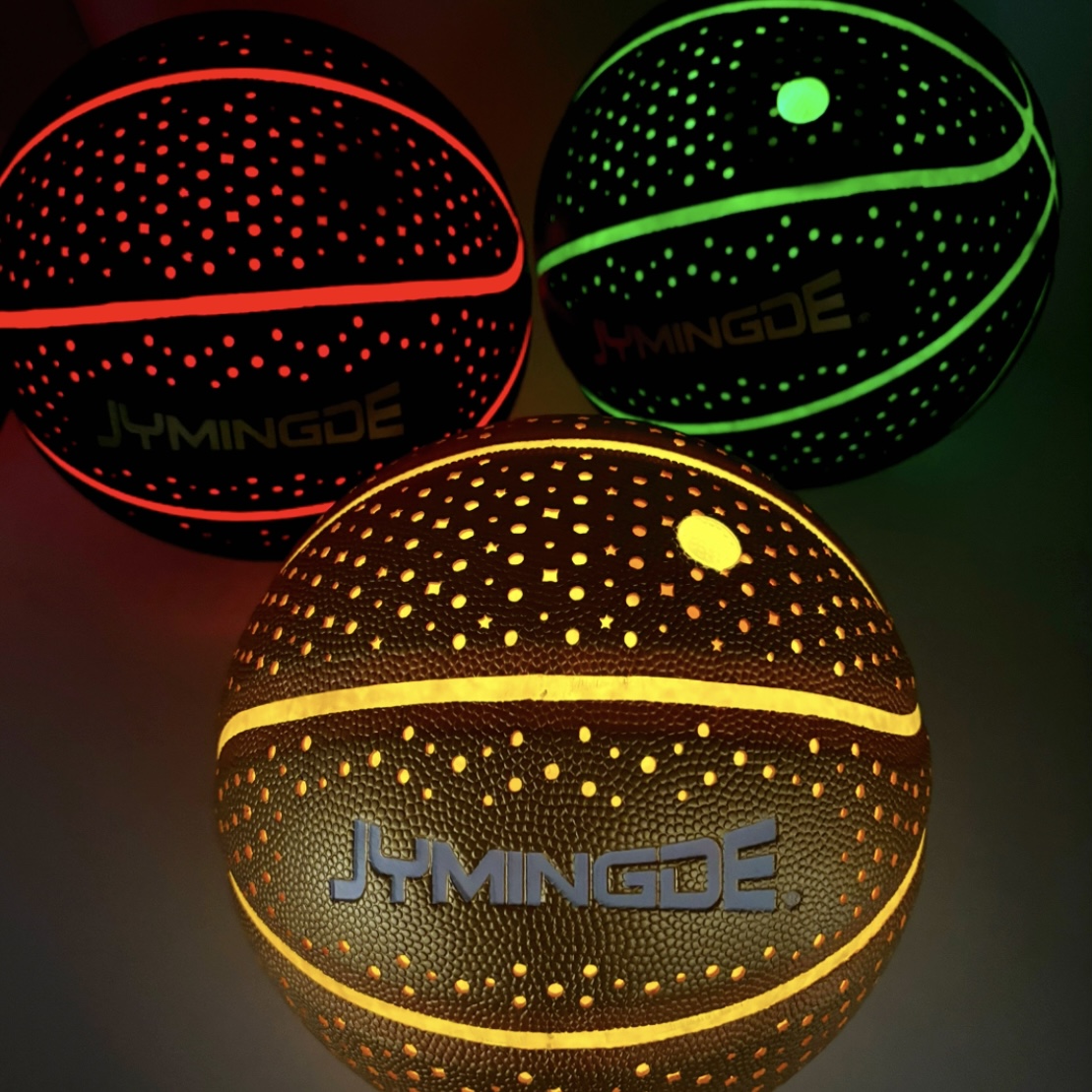 led glow in the dark basketball