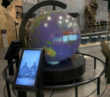 P5 1.8m diameter indoor led sphere screen
