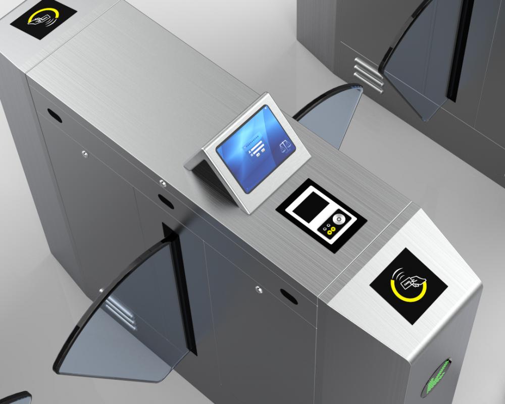 Esd Test Access Control Turnstile