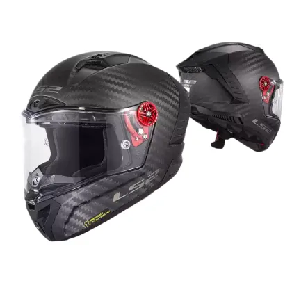 FF805 Real LS2 Carbon Fiber Motorcycle Helmet