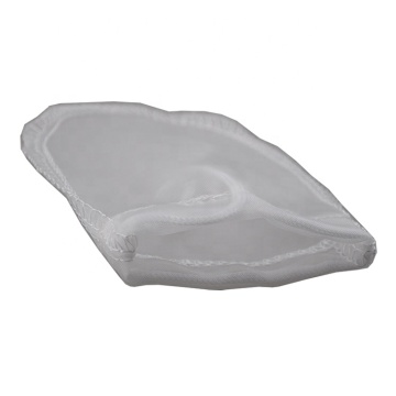 Fine Nylon Mesh Nut Milk Straining Bag Pouch with Drawstring