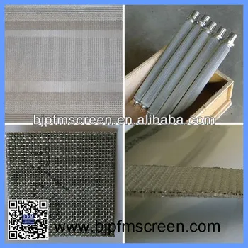 Stainless Steel Metal Sintered Filter Screen