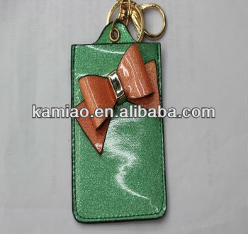 fashion accessory pendant fluorescent bag chain pendant with bow