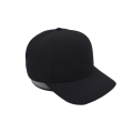 Черная бесшовная бейсболка премиум-класса