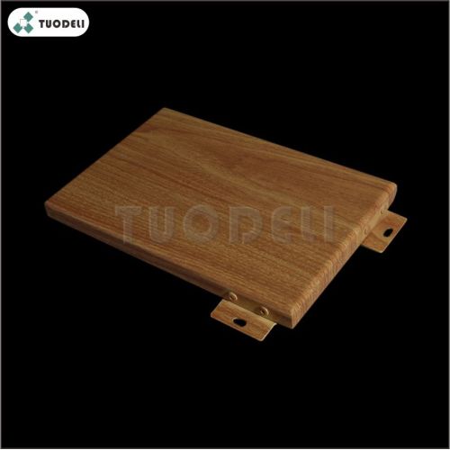 Wood Grain Aluminum Interior Wall Cladding