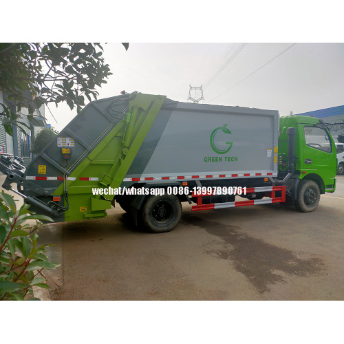 Dongfeng 9CBM/6tons Garbage Collector/Disposal Truck