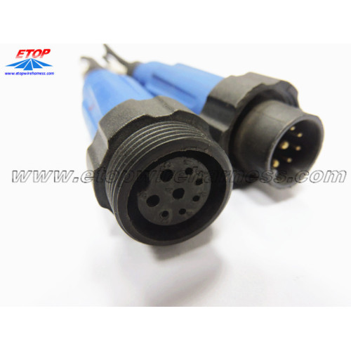 8PIN geformtes wasserdichtes Kabel