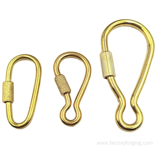 The steel valve parts brass gear hook