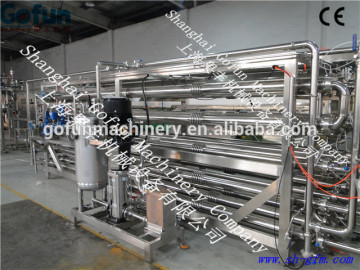 New designed for commercial tube in tube strawberry sauce pasteurizing system made in China