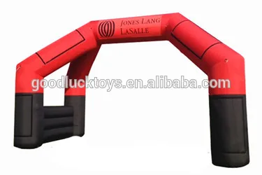 Inflatable advertising arch, arch welcome ! advertising event finish line arch ,6 M Advertising inflatable Blue balloon a