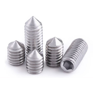 Wholesale Hexagon Socket Set Screws with Cone Points for Furniture
