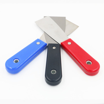 Stainless Steel Balde Putty Knife - Multi Purpose Knife with Plastic Handle