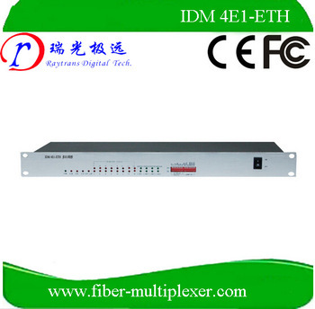 4E1 to Ethernet interface converter support RS232 and SNMP