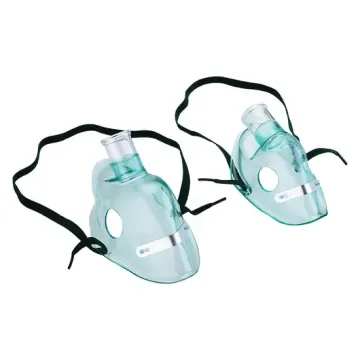 Disposable Medical PVC Oxygen Mask for Adult Use