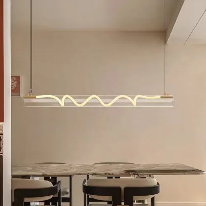 Modern Strip Bar Light and Shadow Lamps for Restaurant Design