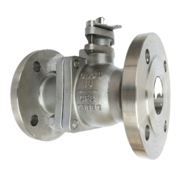 High Quality PN16 DN15-DN200 CF8 Stainless Steel Flange High Temperature Ball Valve