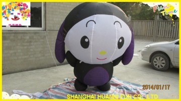 2015 new design cartoon model advertising inflatables
