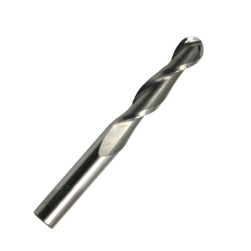 1pc 6 mm SHK BALLNOSE CNC Router End Mills round bottomed end Milling Cutter ball nose Two Fluts Spiral Bits