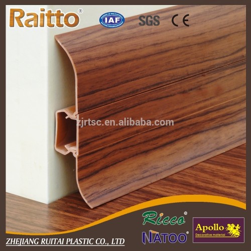 House Decoration RAITTO Floor Plinth PVC Skirting Board