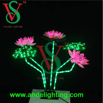 Outdoor Blossom Lotus Flower String lights
