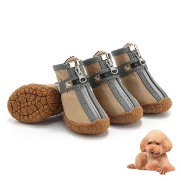 2022 New Design Lightweight Non-slip Breathable Zipper Dog Boots