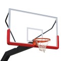 Black Customizable Outdoor Basketball Rack