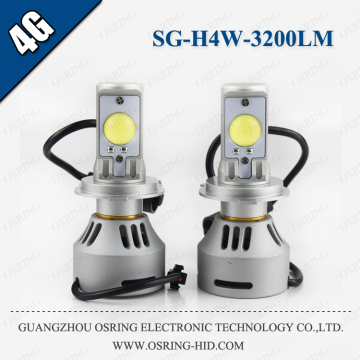 OSRING Factory price 35W H4 led headlight high lumen 3200 lumen per bulb