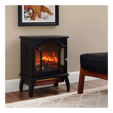 Classic Indoor Small European Home Wood Burning Fireplace Heater