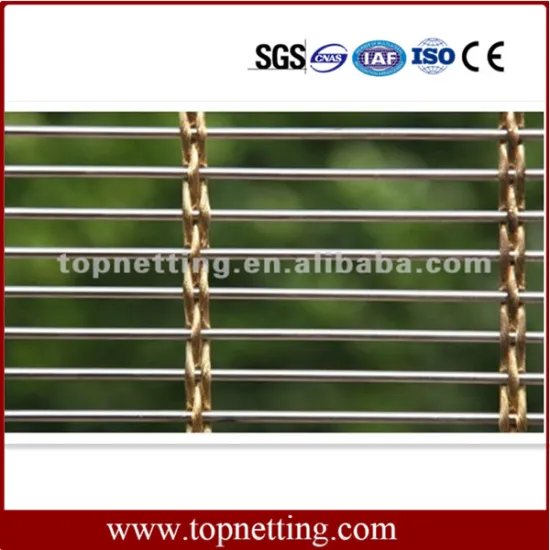Metal Wire Mesh Partition Curtain Wall