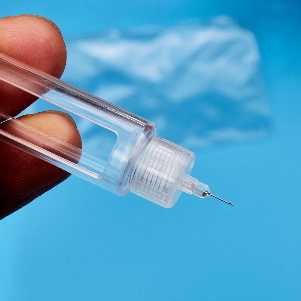 Agulhas de caneta de insulina descartável médica