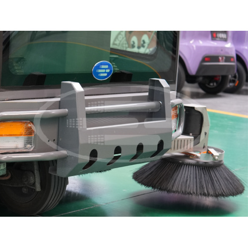 Autonomous na electric sweeper na pang-industriya