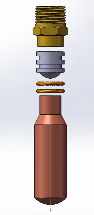 Copper air chamber