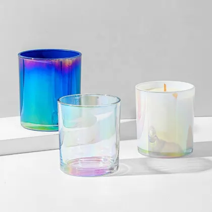 candle jars with lids,empty candle jars,glass candle jars