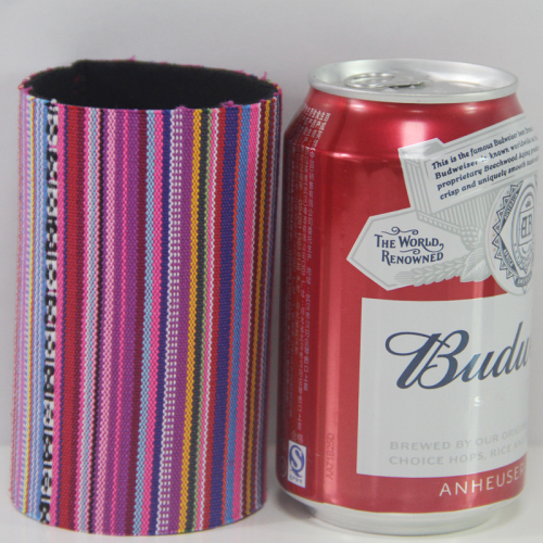 Fashion Striped Custom Neoprene Stubby Holders