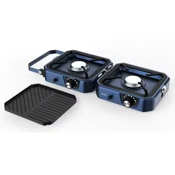Outdoor Kitchen Propane Butane Stove Portable Lightweight Customize Logo Stove Hiking Cooker Camping Folding Gas Stove