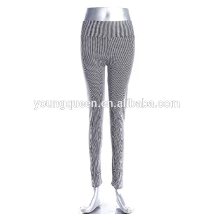 ZC13 Summer new casual pants printing elastic waist pants pencil pants pantyhose