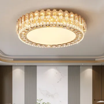 Modern LED Crystal Ceiling Lamp for Luxury Home Decor - Living Room & Bedroom