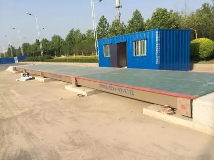 Truck weighing balance/weighing scale for trucks