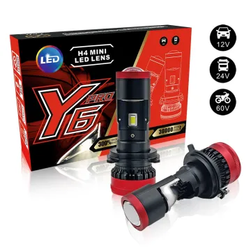 Super Bright LED Projector Lens for H4 LED Laser Headlight Bulbs - 13600LM Car LED Lens