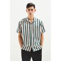 Custom Men's Multicolor Striped Shirt