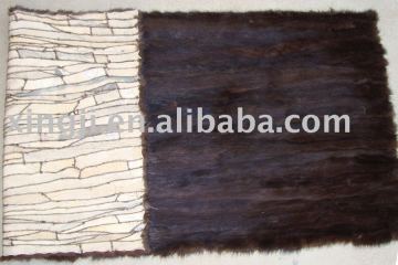 Mink Fur Scraps Plate