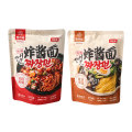 Zhajiangmian instant noodles noodles served with bean sauce