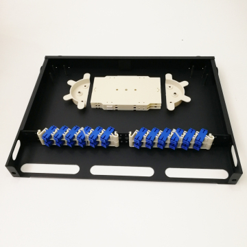 Fiber Optic Patch Panel 24 Core Rack Mount ODF 24 Port