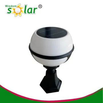 hot selling round solar garden lighting for outdoor
