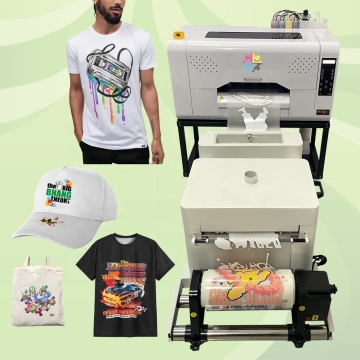 Automatischer Direkt-zu-Film (DTF) Tintenstrahldrucker für T-Shirts-kleiner A3 30 cm Dual XP600